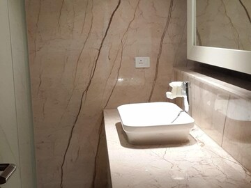 Bathroom in 4 BHK Builder Floor at Panchsheel Park – for Rent