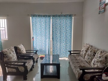 Living Room in 2 BHK Apartment at Kumar Megapolis, Hinjewadi – for Rent