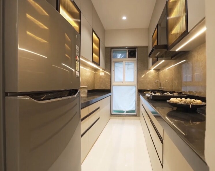 Kitchen, paranjape-aspire 2 Bedroom 727 Sq.Ft. Apartment In Andheri West Mumbai 8121026