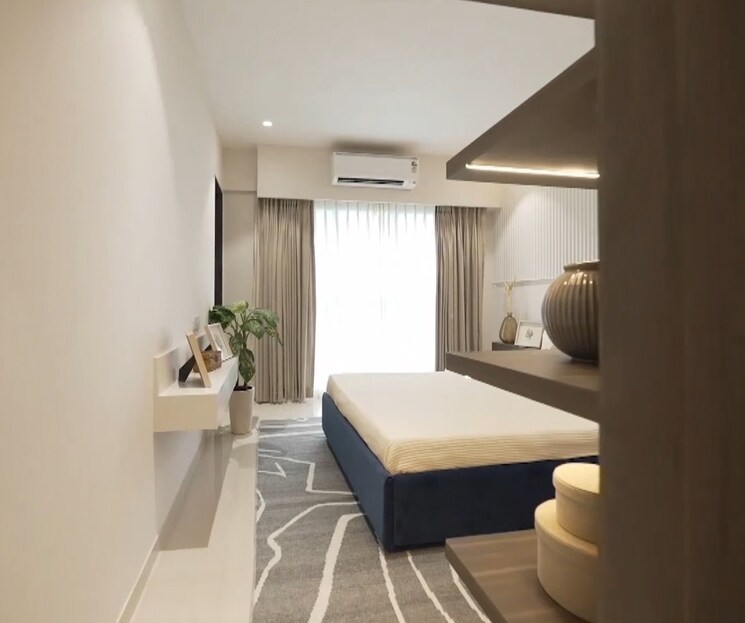 Master Bedroom, paranjape-aspire 2 Bedroom 727 Sq.Ft. Apartment In Andheri West Mumbai 8121026