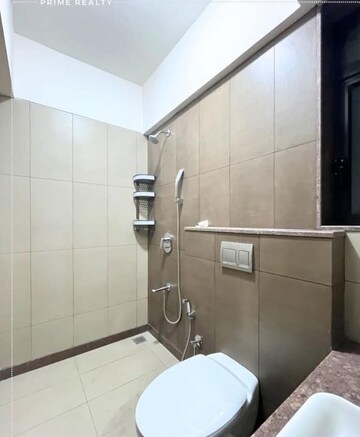 Bathroom in 2 BHK Apartment at Shapoorji Pallonji Vicinia, Powai – for Rent