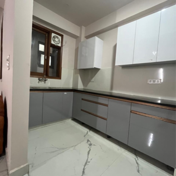 Kitchen in 2 BHK Builder Floor at Pushp Vihar – for Rent