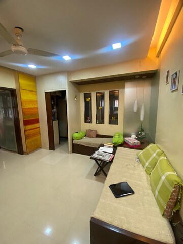 Living Room in Studio Apartment at Prabhadevi – for Rent