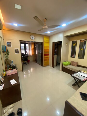 Living Room in Studio Apartment at Prabhadevi – for Rent