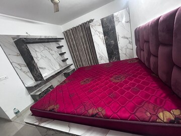 Bedroom in 3.5 BHK Apartment at Rishita Manhattan, Gomti Nagar – for Rent