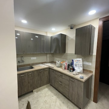 Kitchen in 2 BHK Builder Floor at Lajpat Nagar I – for Rent