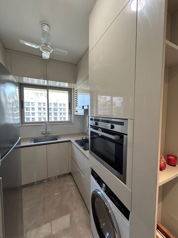 Kitchen in 1 BHK Apartment at Hiranandani Regent Hill, Powai – for Rent