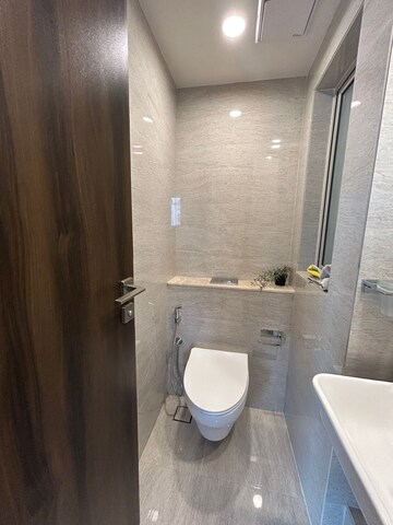 Bathroom in 1 BHK Apartment at Hiranandani Regent Hill, Powai – for Rent