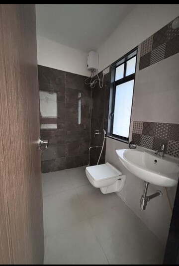 Bathroom in 2 BHK Apartment at Shapoorji Pallonji Vicinia, Powai – for Rent
