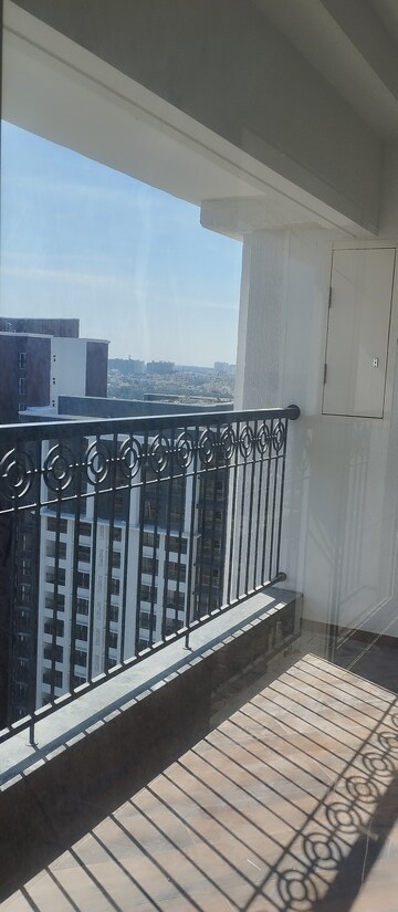Balcony in 4 BHK Apartment at Sobha Windsor, Whitefield – for Rent