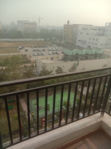 Balcony in 3 BHK Apartment at Omaxe The Palace, Gomti Nagar – for Rent
