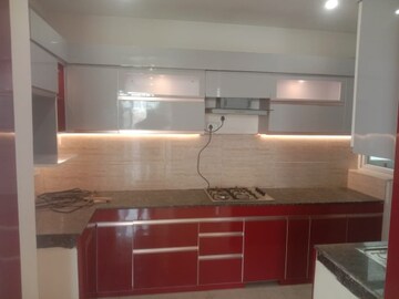 Kitchen in 3 BHK Apartment at Omaxe The Palace, Gomti Nagar – for Rent