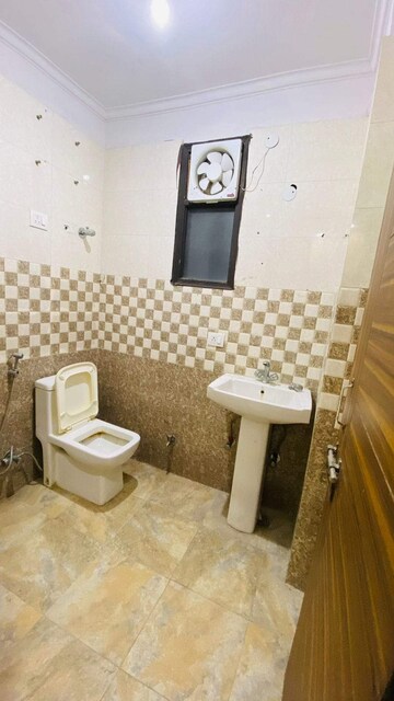 Bathroom in 2 BHK Builder Floor at Chattarpur – for Rent