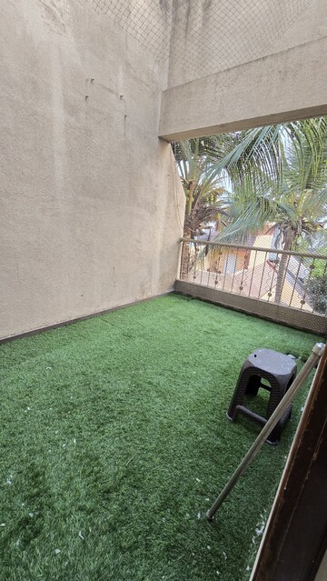 Balcony in 2 BHK Apartment at Goel Ganga Hamlet, Viman Nagar – for Rent