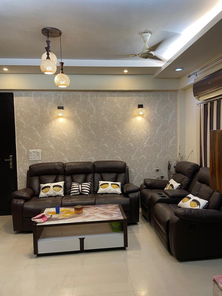 Living Room, prateek-laurel 3 Bedroom 1385 Sq.Ft. Apartment In Sector 120 Noida 8121204