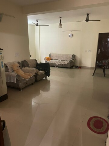 Living Room in 2 BHK Apartment at BSNL Society, Dhakoli Village – for Rent