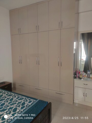 Bathroom in 3 BHK Apartment at Motia Blue Ridge, Dhakoli Village – for Rent
