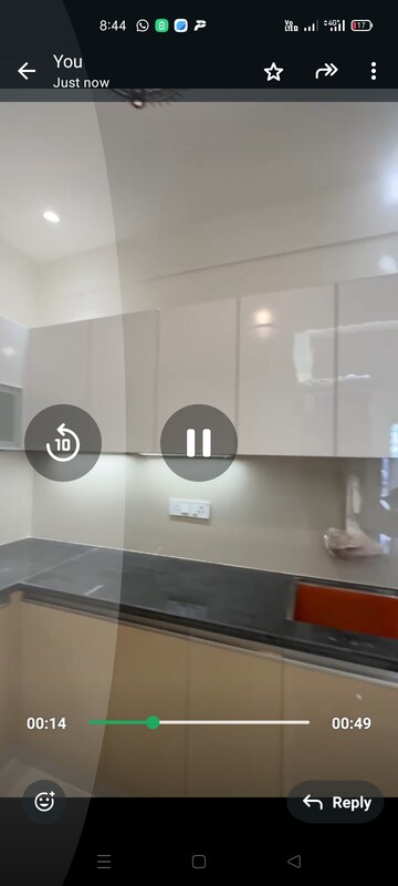 Kitchen in 3 BHK Apartment at Artique Uptown Skylla, International Airport Road – for Rent