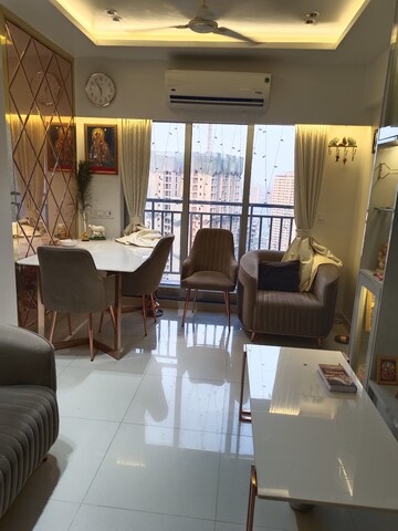 Living Room in 2 BHK Apartment at Ashar Metro Towers, Vartak Nagar – for Rent