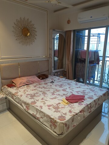 Bedroom in 2 BHK Apartment at Ashar Metro Towers, Vartak Nagar – for Rent