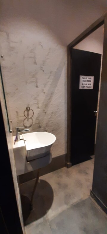 Bathroom in  Office Space at Millennium Business Park, Ttc Industrial Area – for Rent