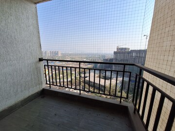 Balcony in 3 BHK Apartment at Runwal Gardens, Dombivli East – for Rent