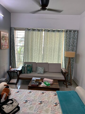 Living Room in 3 BHK Apartment at Wadhwa TW Gardens, Kandivali East – for Rent