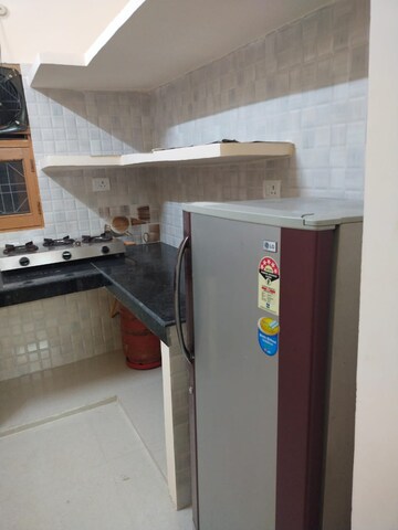 Kitchen in 1 RK Villa at Wazirganj – for Rent
