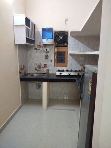 Kitchen in 1 RK Villa at Wazirganj – for Rent