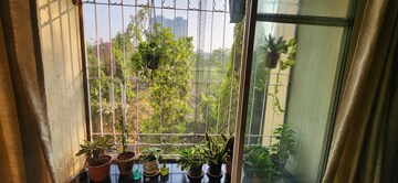 Balcony in 2 BHK Apartment at Vasant Utsav Mumbai, Kandivali East – for Sale