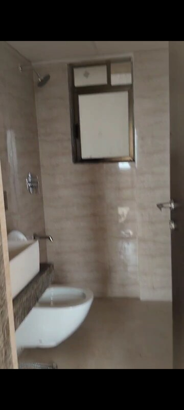 Bathroom in 1 BHK Apartment at Sunteck Maxxworld 3, Naigaon East – for Rent