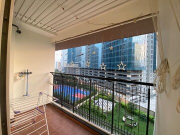 Balcony in 3 BHK Apartment at My Home Avatar, Gachibowli – for Rent