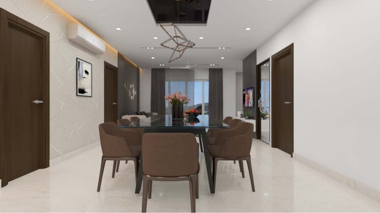 Living Room, masab tank 3 Bedroom 2198 Sq.Ft. Apartment In Masab Tank Hyderabad 8121598