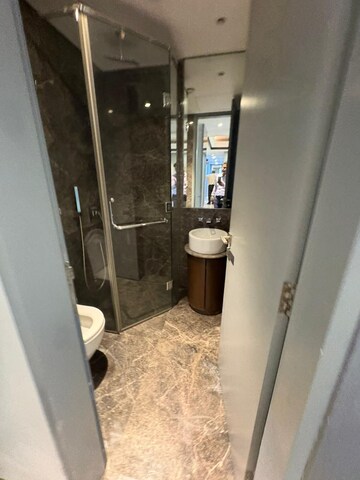 Balcony in 4 BHK Apartment at Lodha Trump Tower, Worli – for Rent