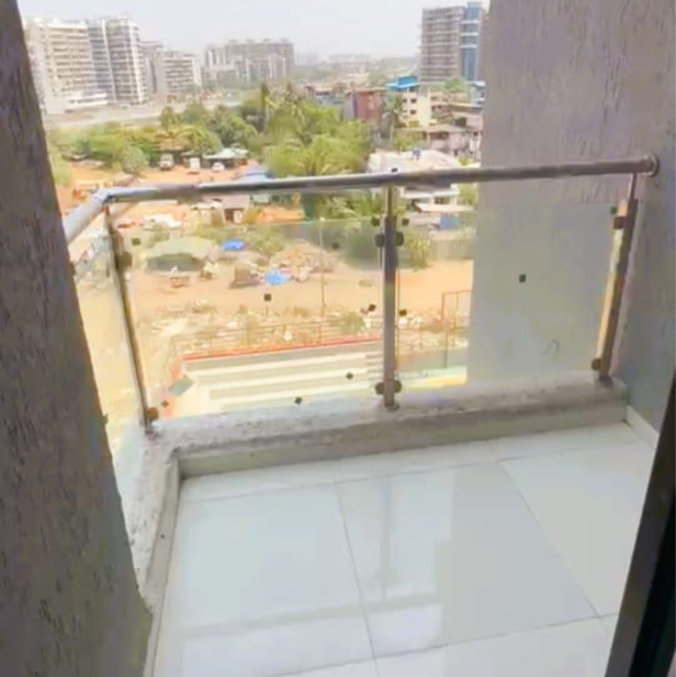 Balcony, geomatrix-silvercrest 2 Bedroom 1090 Sq.Ft. Apartment In Kalamboli Sector 20 Navi Mumbai 8121702