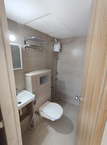 Bathroom in 1 BHK Apartment at A And O Realty Eminente, Dahisar East – for Rent
