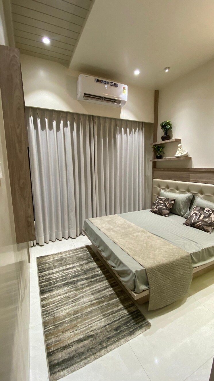 Bedroom, amber-one 2 Bedroom 700 Sq.Ft. Apartment In Thakurli Thane 8121810