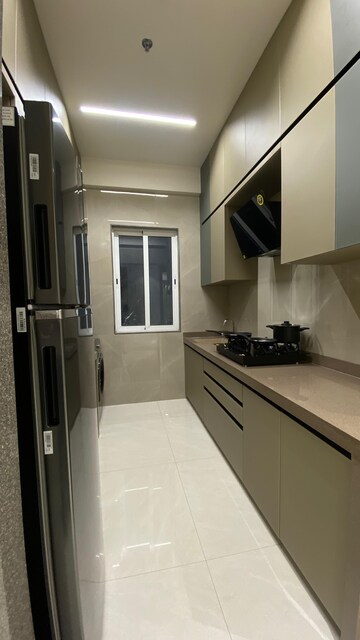 Kitchen in 2 BHK Apartment at Amber One, Thakurli – for Sale