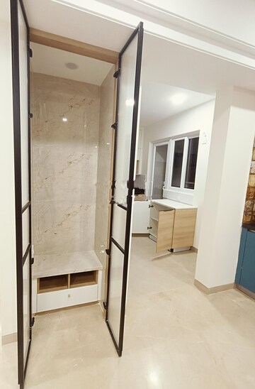 Staircase in 3 BHK Apartment at Koncept Ambience The Botanika Empress, Gachibowli – for Rent