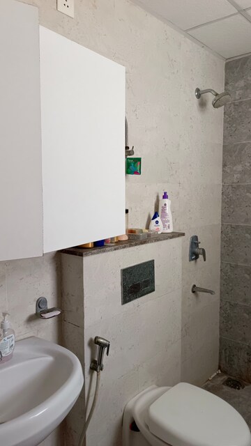 Bathroom in 3 BHK Apartment at Omaxe Royal Residency Faridabad, Sector 79 – for Rent