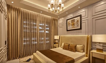 Living Room in 2 BHK Apartment at Bramhacorp The Collection, Kalyani Nagar – for Rent