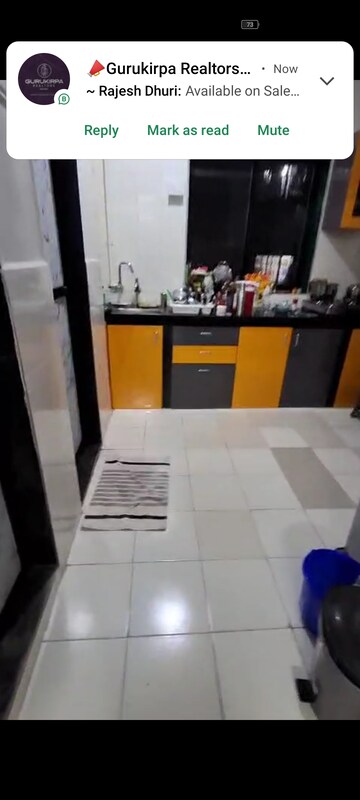Kitchen in 1 RK Apartment at Siddhi Prabha CHS, Prabhadevi – for Rent