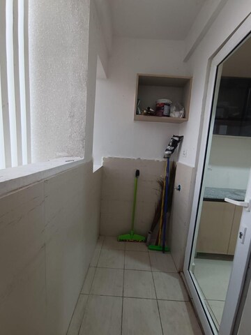 Balcony in 2.5 BHK Apartment at Ambience Courtyard, Manikonda – for Rent