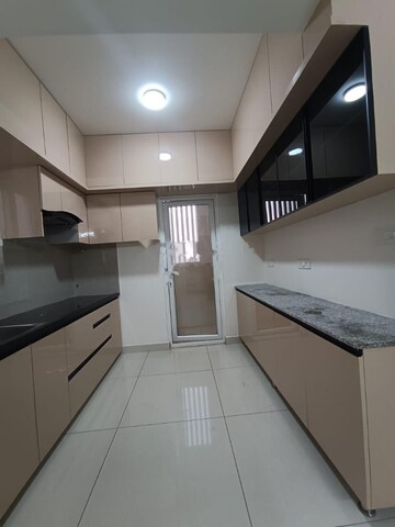Kitchen in 2.5 BHK Apartment at Ambience Courtyard, Manikonda – for Rent