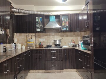 Kitchen in 3 BHK Builder Floor at East Of Kailash – for Rent