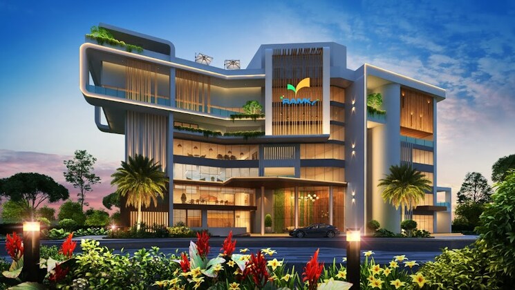 Exterior View, ramky-one-odyssey 4 Bedroom 3020 Sq.Ft. Apartment In Narsingi Hyderabad 8122267