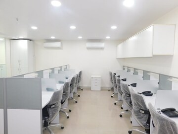 Team Area in  Office Space at Real Tech Park, Vashi Sector 30a – for Rent