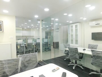 Team Area in  Office Space at Real Tech Park, Vashi Sector 30a – for Rent