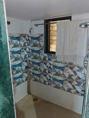 Bathroom in 1 BHK Apartment at Bhagwati Skylon, Kalyan East – for Rent
