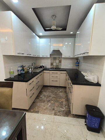 Kitchen in 2 BHK Builder Floor at Malviya Nagar – for Sale